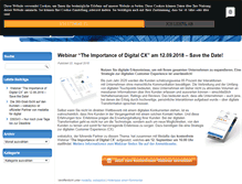 Tablet Screenshot of blog.webalytics.de